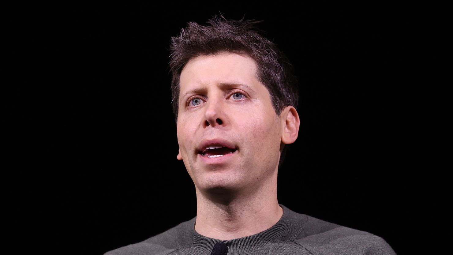 OpenAI CEO Sam Altman speaks during the OpenAI DevDay event on November 06, 2023 in San Francisco, California. Altman delivered the keynote address at the first-ever Open AI DevDay conference.