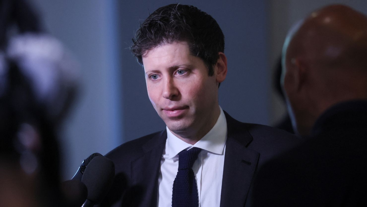 Sam Altman, CEO of ChatGPT maker OpenAI, arrives for a bipartisan Artificial Intelligence (AI) Insight Forum for all U.S. senators hosted by Senate Majority Leader Chuck Schumer (D-NY) at the U.S. Capitol in Washington, U.S., September 13, 2023. REUTERS/Leah Millis