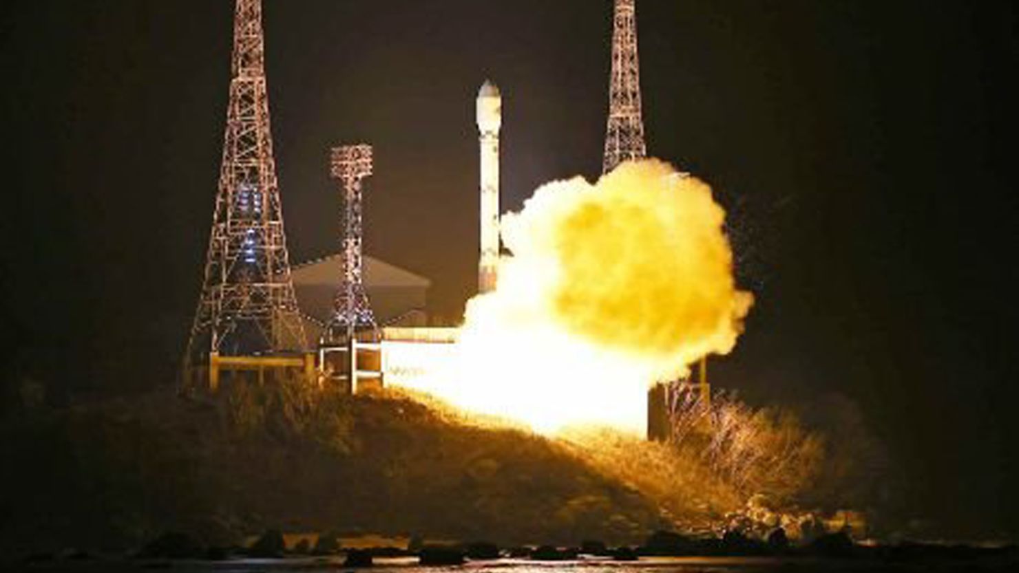 NK satellite launch