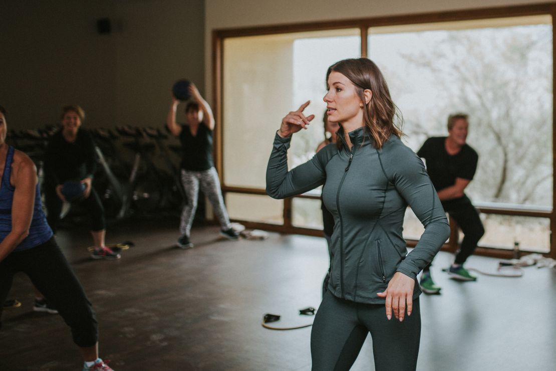 Jen Widerstrom, best known as a trainer on the reality series “The Biggest Loser," says that fitness should be "a daily conversation."