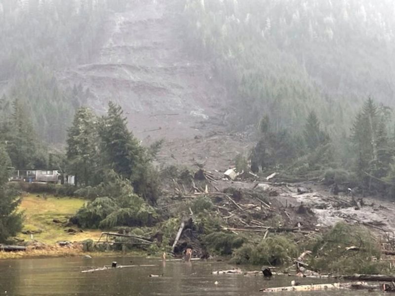 About 20 People Rescued After Landslide On Zimovia Highway In Wrangell   231122151859 02 Alaska Landslide 112123 