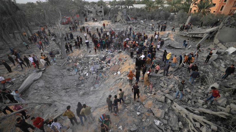 ‘The worst ever’: UN relief chief on death and destruction in Gaza