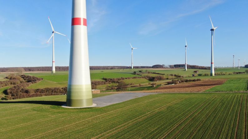 Other innovations in turbines include using the space within the towers. German company windCORES produces turbines that generate electricity for energy-hungry data centers located inside.