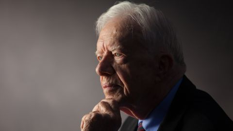 Former President Jimmy Carter interviewed for "The Presidents' Gatekeepers" project at the Carter Center, Atlanta, Georgia, September 14, 2011.