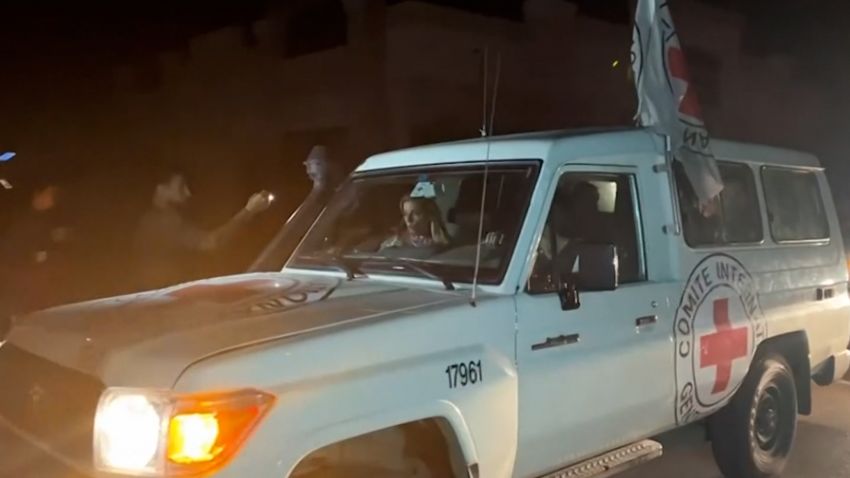 Cheers Erupt As Red Cross Convoy Passes Through Rafah Crossing Cnn Cheers Erupt As Red Cross Convoy Passes Through Rafah Crossing Cnn