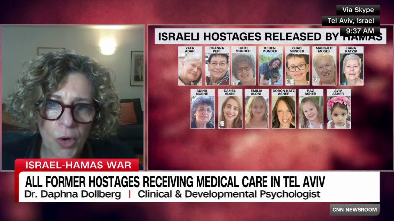 Doctor speaks about the impact of captivity on released hostages