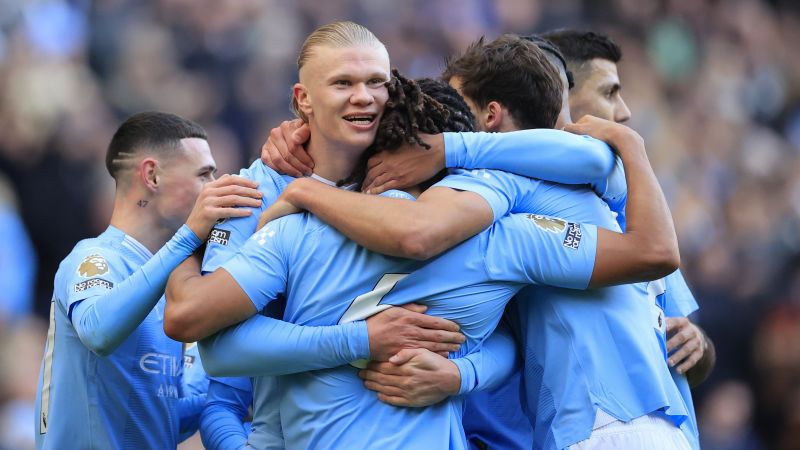 Manchester City gegen Liverpool: Erling Haaland bricht den Torrekord der Premier League