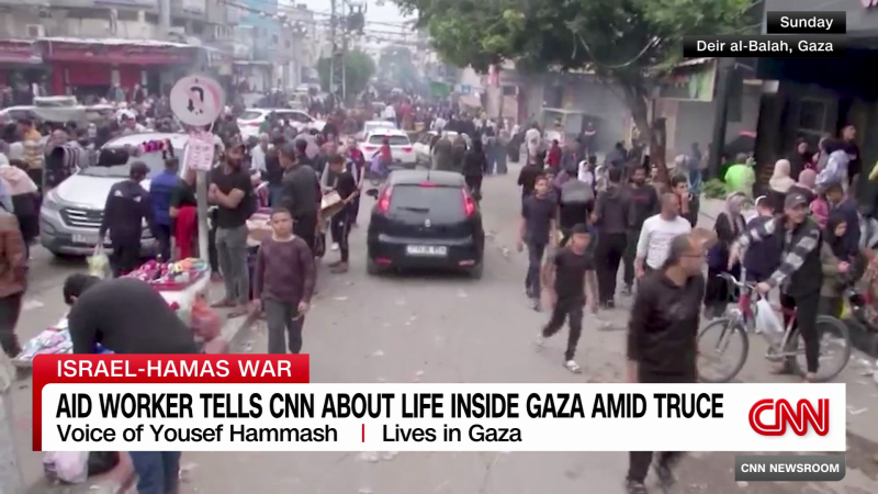 Aid Worker Tells CNN About Life In Gaza Amid Temporary Israel-Hamas ...