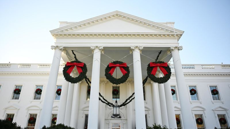 First lady Jill Biden unveils White House holiday decorations | CNN