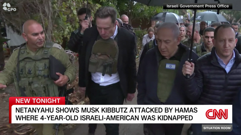 Elon Musk visits Israel | CNN Business