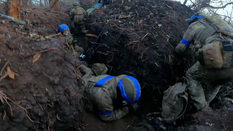 Ukrainian commander captures video of intense warfare with Russia