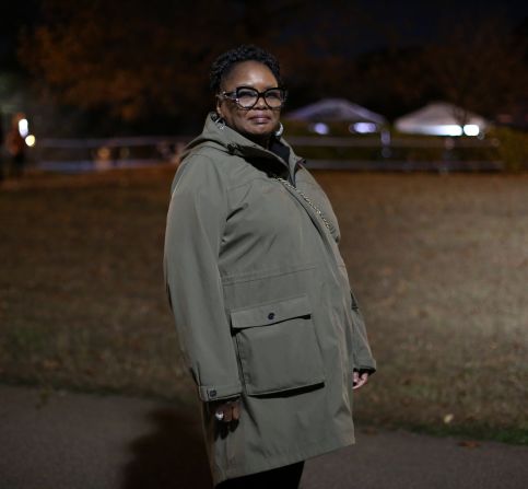 Atlanta resident Vickye Terry paid her respects on Monday and stopped to talk about the former first lady. "She stood by her husband. She stood by the president. She represented him well," Terry said. "Her heart was as big as his."