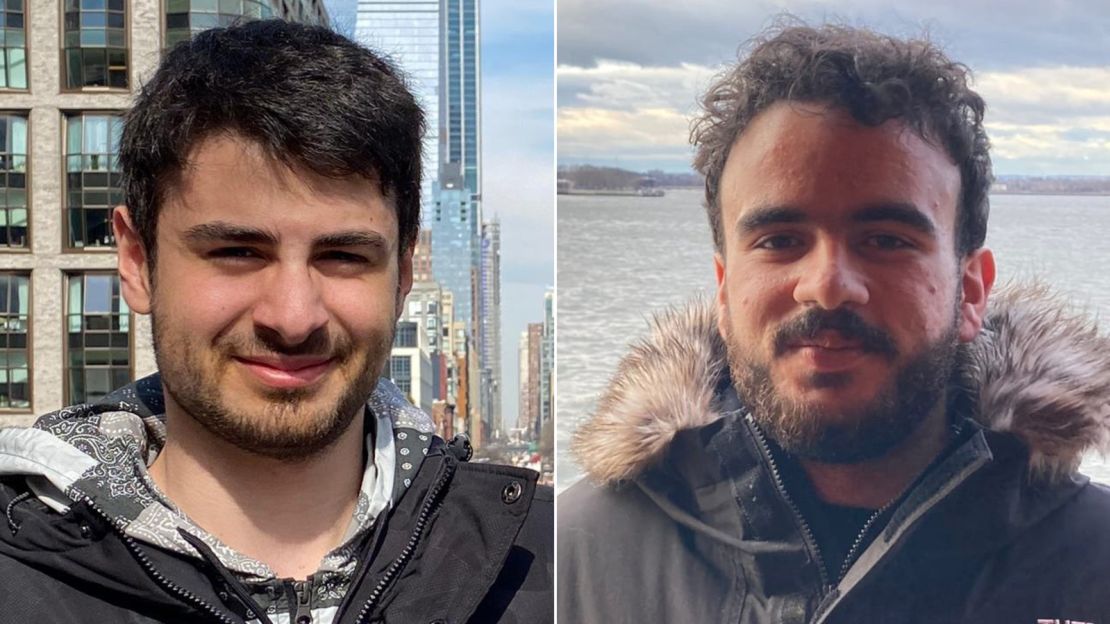 Kinnan Abdalhamid (left) and Tahseen Ali Ahmad have been identified by family representatives as victims of the shooting.