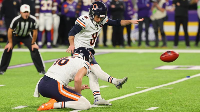 Chicago Bears Secure Victory over Minnesota Vikings with Late Field Goal as Joshua Dobbs Throws Four Interceptions