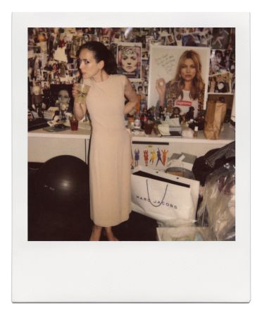 Rich never dated or labeled any of the Polaroids he took, and so the book is a back and forth journey through time.