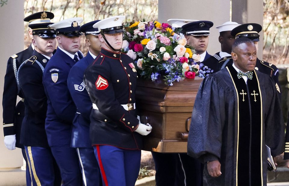 Rosalynn Carter lies in repose in Atlanta as the world shares final ...