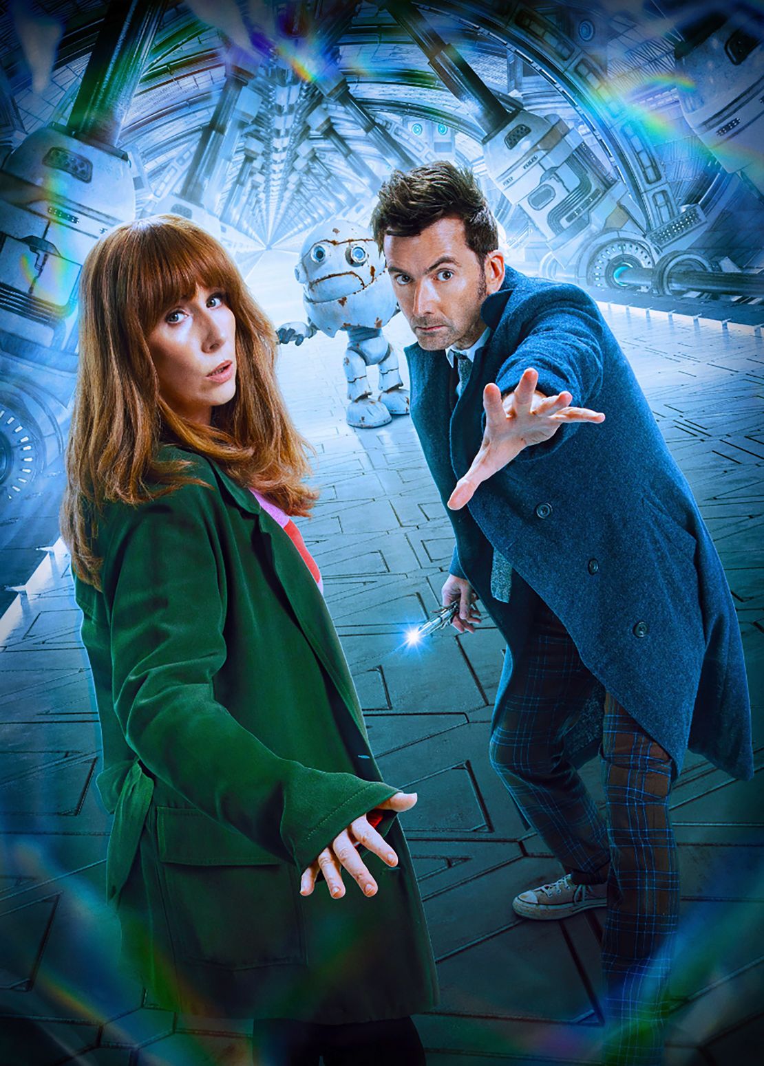 Catherine Tate and David Tennant star in "Doctor Who."
