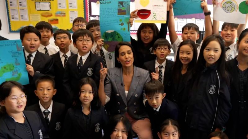 Children from around the world unite to protect the planet