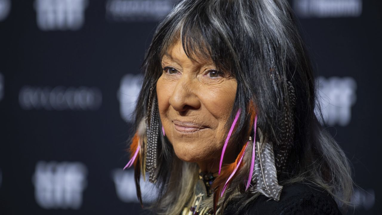 Buffy Sainte-Marie attends the TIFF Tribute Awards at Fairmont Royal York Hotel during the Toronto International Film Festival, Sunday Sept. 11, 2022, in Toronto. (Photo by Arthur Mola/Invision/AP)