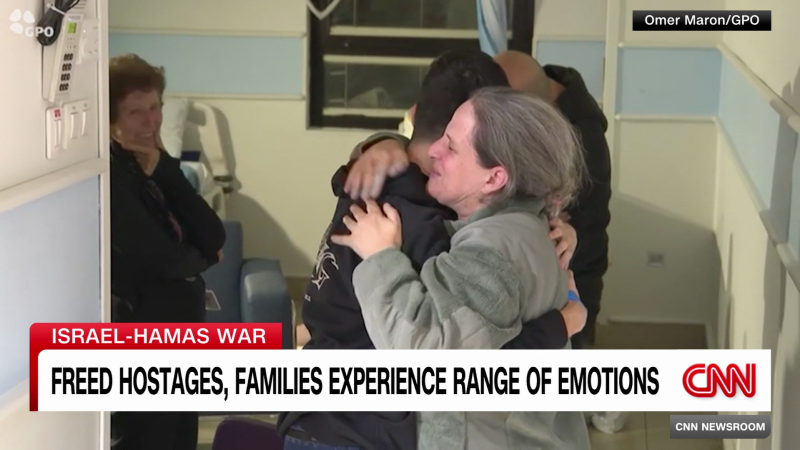 Hostages released by Hamas return to families and loved ones