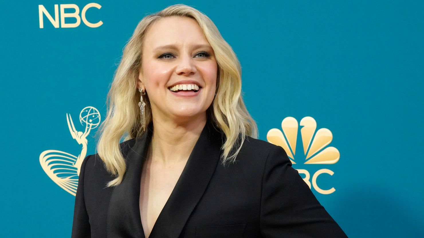 Kate McKinnon at the 2022 Primetime Emmy Awards in Los Angeles. 