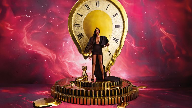 Naomi Campbell for the 2024 Pirelli Calendar by Prince Gyasi.