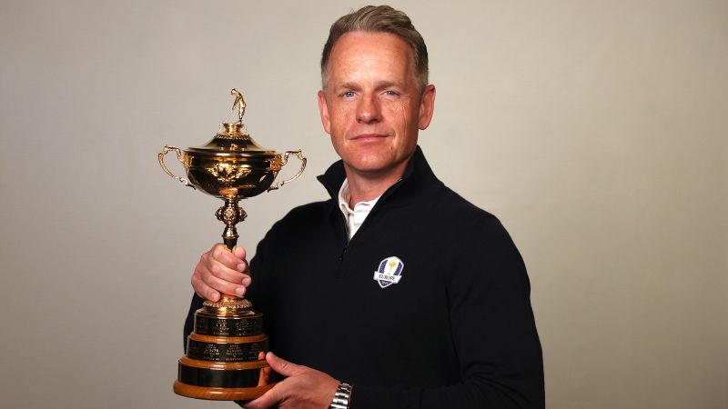 Luke Donald Confirmed as Europe Captain for 2025 Ryder Cup