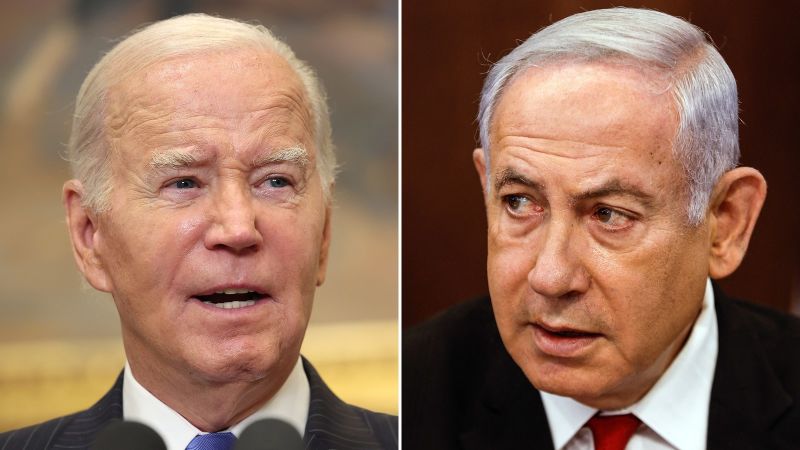 Biden Tells Netanyahu US Will Not Participate In Any Counter-strike ...