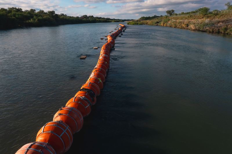 Federal Appeals Court Orders Texas To Remove Controversial Border Buoys ...