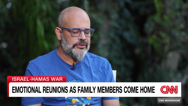 Emotional reunions as Israeli hostages come home