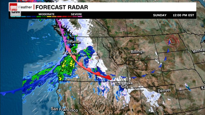 Northwest Weather: Another Strong Atmospheric River To Slam Region With ...