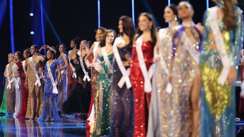 SAN SALVADOR, EL SALVADOR - NOVEMBER 15: General view of  the The 72nd Miss Universe Competition - Preliminary Competition at Gimnasio Nacional Jose Adolfo Pineda on November 15, 2023 in San Salvador, El Salvador. (Photo by Hector Vivas/Getty Images)