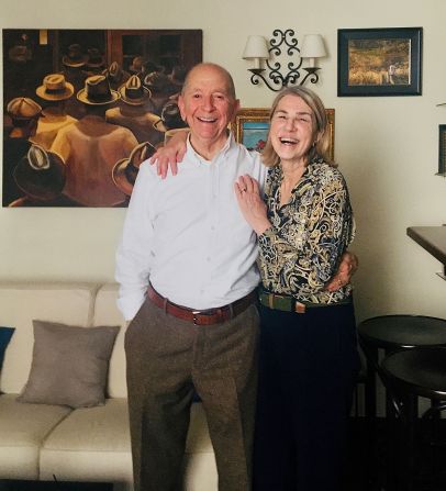 <strong>Life-changing purchase:</strong> Ellen and Joseph from the US, who had dreamed of living in France for years, came across a tiny rundown home in the historic village of Lonlay l'Abbaye in Normandy online back in 2014, and decided to purchase it unseen.