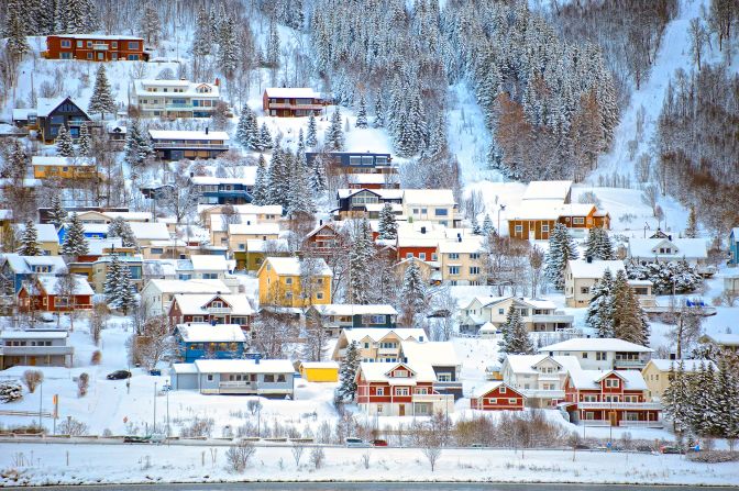 <strong>Tromsø, Norway:</strong> Located high above the Arctic Circle, this city is a must-see over the festive season when the streets are decked out with lights and Christmas market stalls are lining the streets.