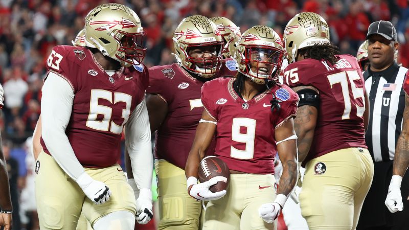 Why was Florida State excluded from the College Football Playoff and why is it controversial?