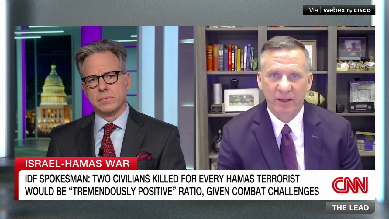 Retired general criticizes israeli stance on civilian deaths cnn