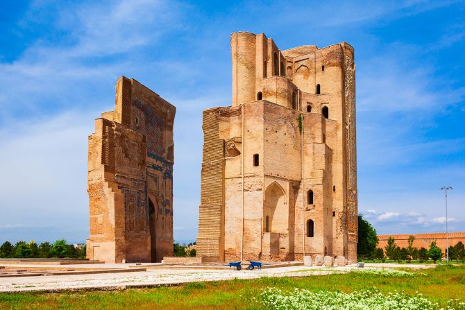 <strong>Shahrisabz, Uzbekistan: </strong>Meaning 'green' or 'verdant' in Persian, this historic city of roughly 100,000 inhabitants lies in the Kashkadarya region of Uzbekistan. Among the highlights are the remnants of Ak-Saray Palace. Built by Uzbekistan founder Amir Timur more than 600 years ago, it's considered an architectural masterpiece.