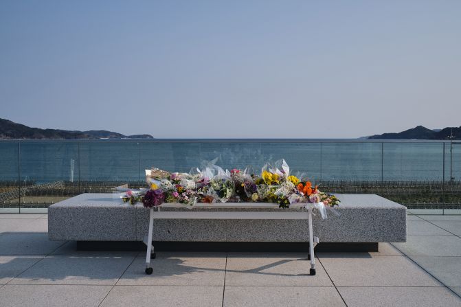 <strong>Iwate Tsunami Memorial: </strong>Officially launched in 2019, the trail is one of several projects aimed at drawing more tourists to the country's Tohoku region, which was devastated by the 2011 earthquake and tsunami. Pictured is the Iwate Tsunami Memorial, which is located on the trail. 