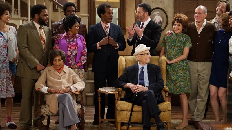 Jimmy Kimmel pays emotional tribute to Norman Lear’s ‘genius’