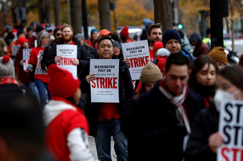 Hundreds Of Washington Post Staffers Staged A Historic One-day Workout ...