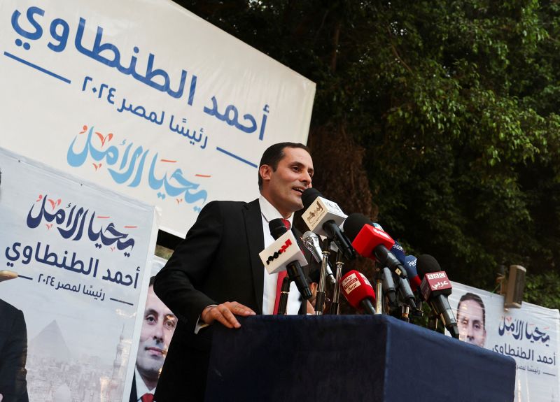 Egypt's President Poised for Third Term Amidst Global Focus on Gaza