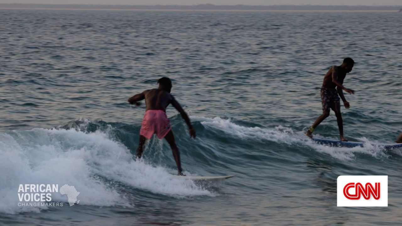 FST liberian athlete surfer
