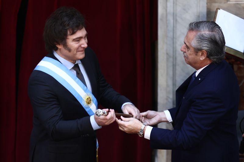 Javier Milei Hails ‘new Era’ As Right-wing Outsider Is Sworn In As ...