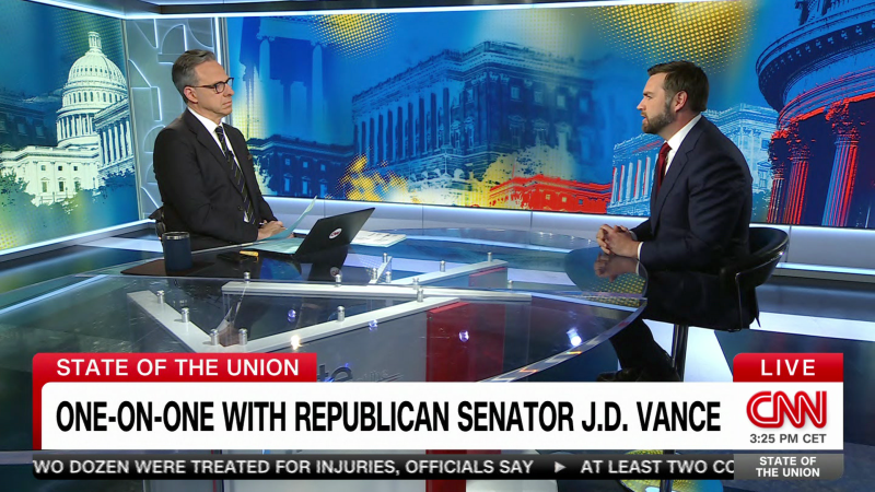 Jake Tapper presses GOP Senator on future of democracy under Trump | CNN Politics