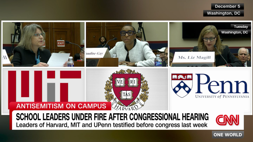 Harvard University president facing mounting criticism to resign | CNN