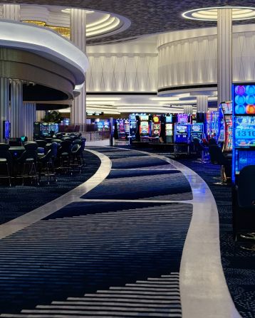 <strong>A casino, of course: </strong>The Fontainebleau's casino covers 150,000 square feet.