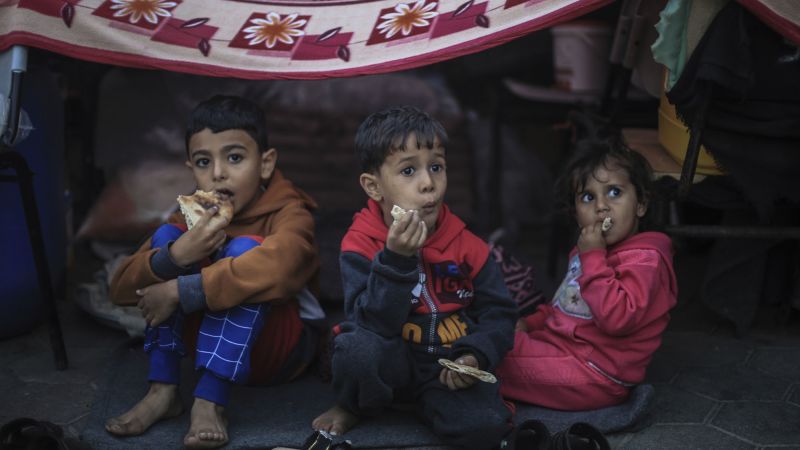 „Имаме право да живеем.“ Гладът, болестите и зимните студове застрашават оцеляването на разселените цивилни в Газа