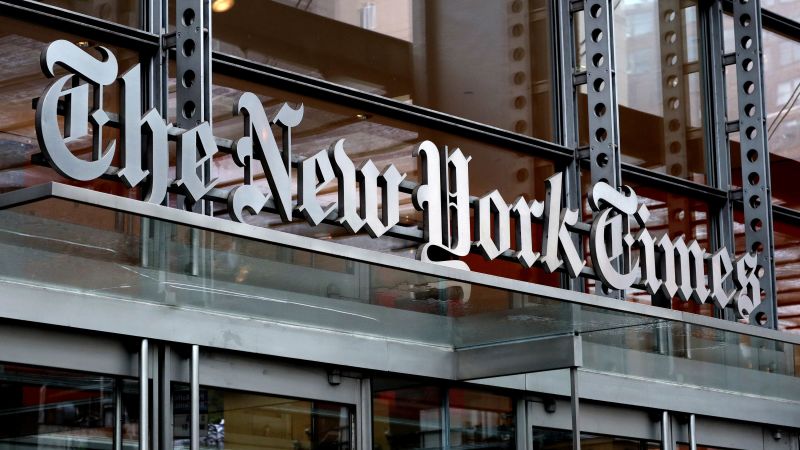 New York Times sues Microsoft and OpenAI over unauthorized use of articles in AI training