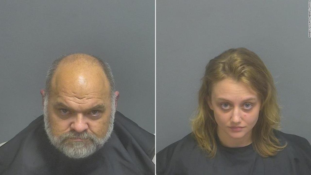 Clifford Dugan, left, and Nicole Sanders were charged in connection with an incident involving students who ate candy from a baggie with fentanyl residue on it, authorities said.