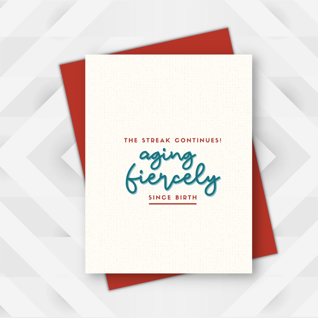 Golden says she designs cards that "flip the script" to change the way we talk about aging.